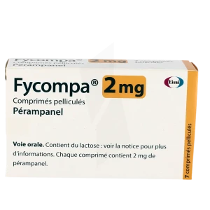 Fycompa 2 Mg, Comprimé Pelliculé