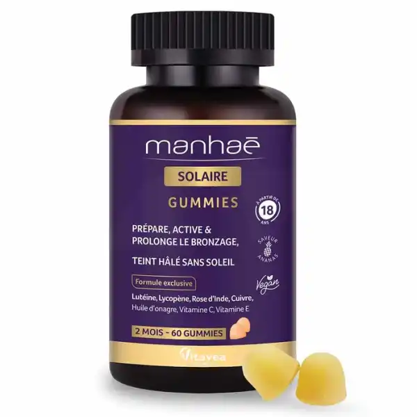 Manhae Solaire Gummies Gomme Pot/60
