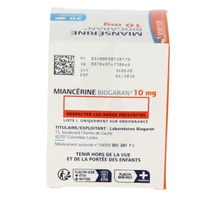 Mianserine Biogaran 10 Mg, Comprimé Pelliculé