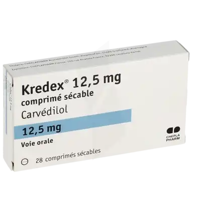 Kredex 12,5 Mg, Comprimé Sécable à SAINT-SAENS