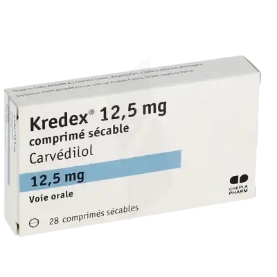 Kredex 12,5 Mg, Comprimé Sécable à Angers