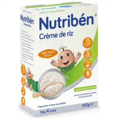 Nutribén Sans Gluten Farine Crème De Riz B/300g à PARON