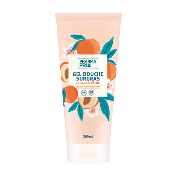 PHARMAPRIX GEL DOUCHE PÊCHE 200ML