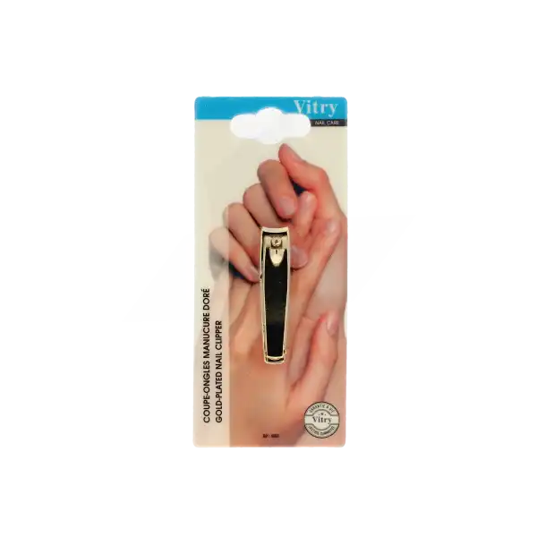 Vitry Coupe-ongles De Poche Sans Chainette Doré