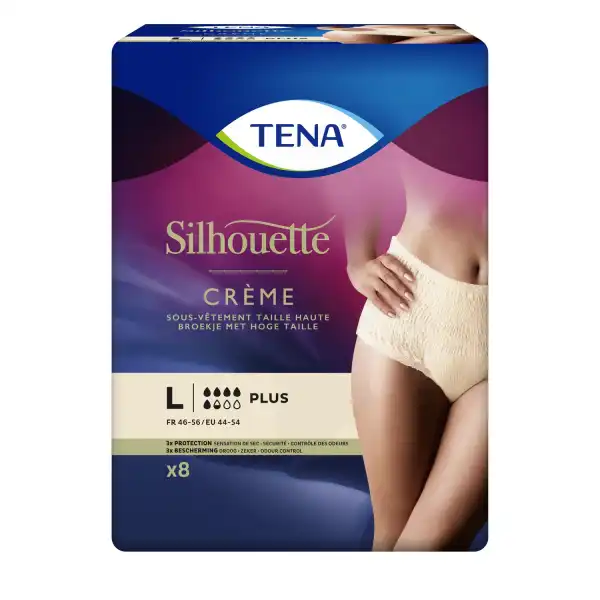 Tena Silhouette Plus Slip Absorbant L B/8