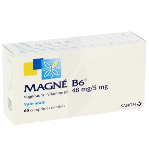 Magne B6 48 Mg/5 Mg, Comprimé Enrobé