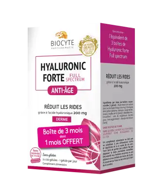 Acheter Biocyte Hyaluronic Forte Full Spectrum Gélules B/90 à  NICE