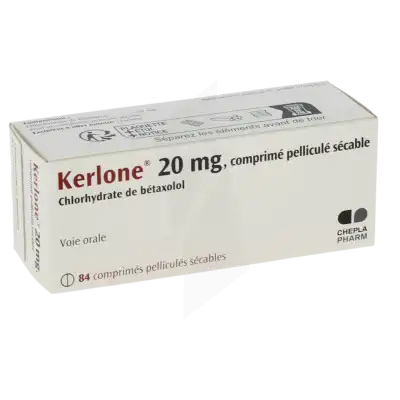 Kerlone 20 Mg, Comprimé Pelliculé Sécable à Ris-Orangis