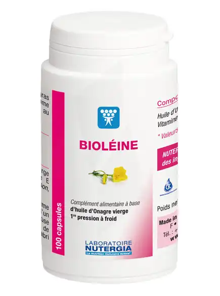 Bioleine Huile D'onagre Vitamine E Caps B/100