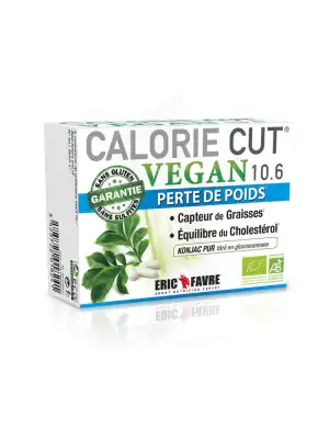 Eric Favre Calorie Cut Vegan 10.6 60 Comprimés à BRUGES