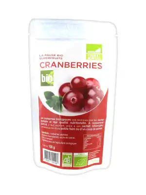 Exopharm Cranberries Bio 250g à Bordeaux