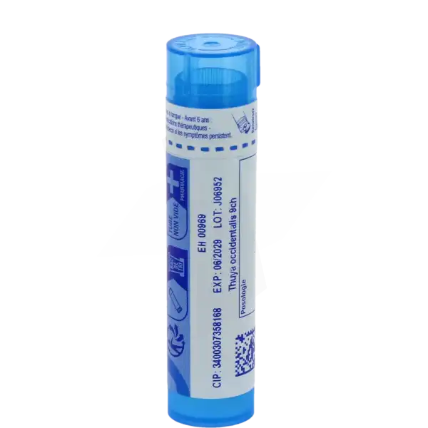 Boiron Thuya Occidentalis 9ch Granules Tube De 4g