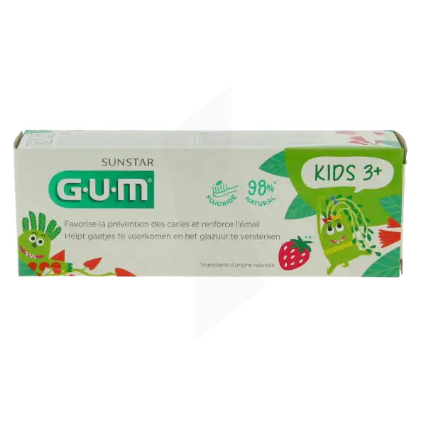 Gum Kids Gel Dentifrice 3ans+ T/50ml