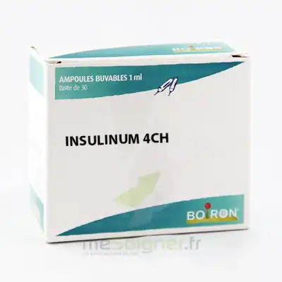 Boiron Insulinum 4ch Ampoules 1ml B/30 à SENNECEY-LÈS-DIJON
