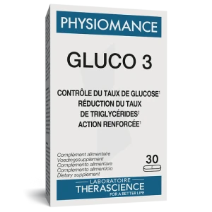 Therascience Physiomance Gluco 3 Comprimés B/30