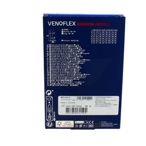 Venoflex Kokoon Absolu 3 Chaussette Femme Beige Naturel Taille 2l