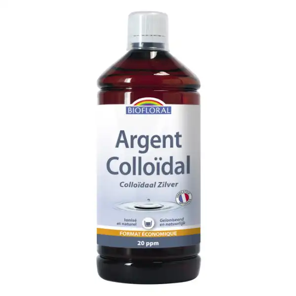 Biofloral Solution Argent Colloïdal 20 Ppm Naturel Fl/1l