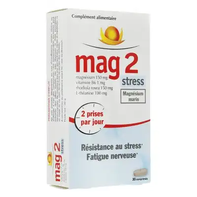 Mag 2 Stress 30 Comprimés à SAINT-ROMAIN-DE-COLBOSC