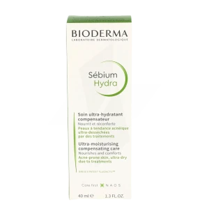 Sebium Hydra Crème Hydratante Compensatrice Peau Grasse T/40ml