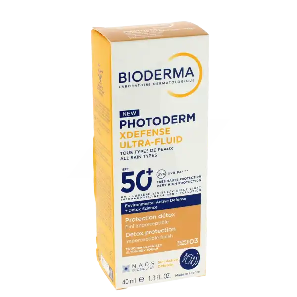 Bioderma Photoderm Xdefense Ultrafluide Spf50+ Cr 03 Fl/40ml