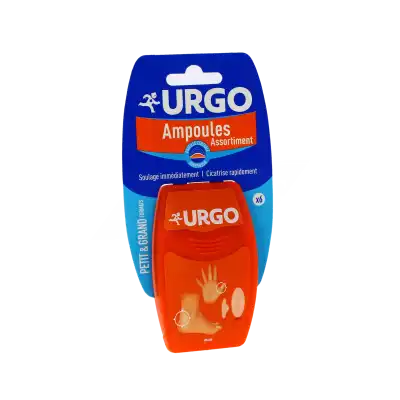 Urgo Ampoule Pansement Seconde Peau Assortis B/6 à Lavernose-Lacasse