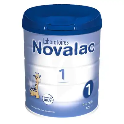 Novalac 1 Lait En Poudre 1er âge B/800g à BU