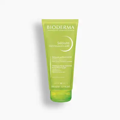 Bioderma Sébium Gel Moussant Actif Nettoyant Anti-imperfections Peau Grasse 200ml à MONTPEZAT-SOUS-BAUZON