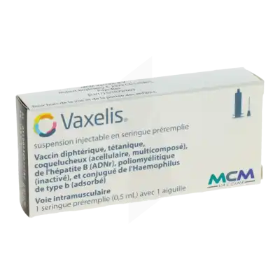 Vaxelis Susp Inj En Seringue Préremplie 1ser/0,5ml+1aig à Clermont-Ferrand
