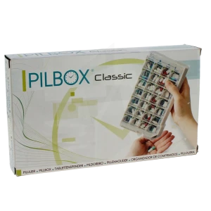 Pilbox Classic Pilulier Hebdomadaire 4 Prises