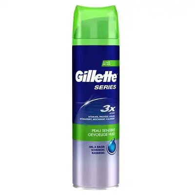 Gillette Serie Sensitive Gel à Raser Mini 200ml à Boissise-le-Roi