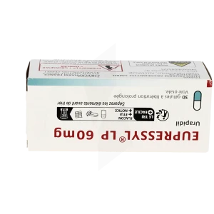 Eupressyl Lp 60 Mg, Gélule à Libération Prolongée