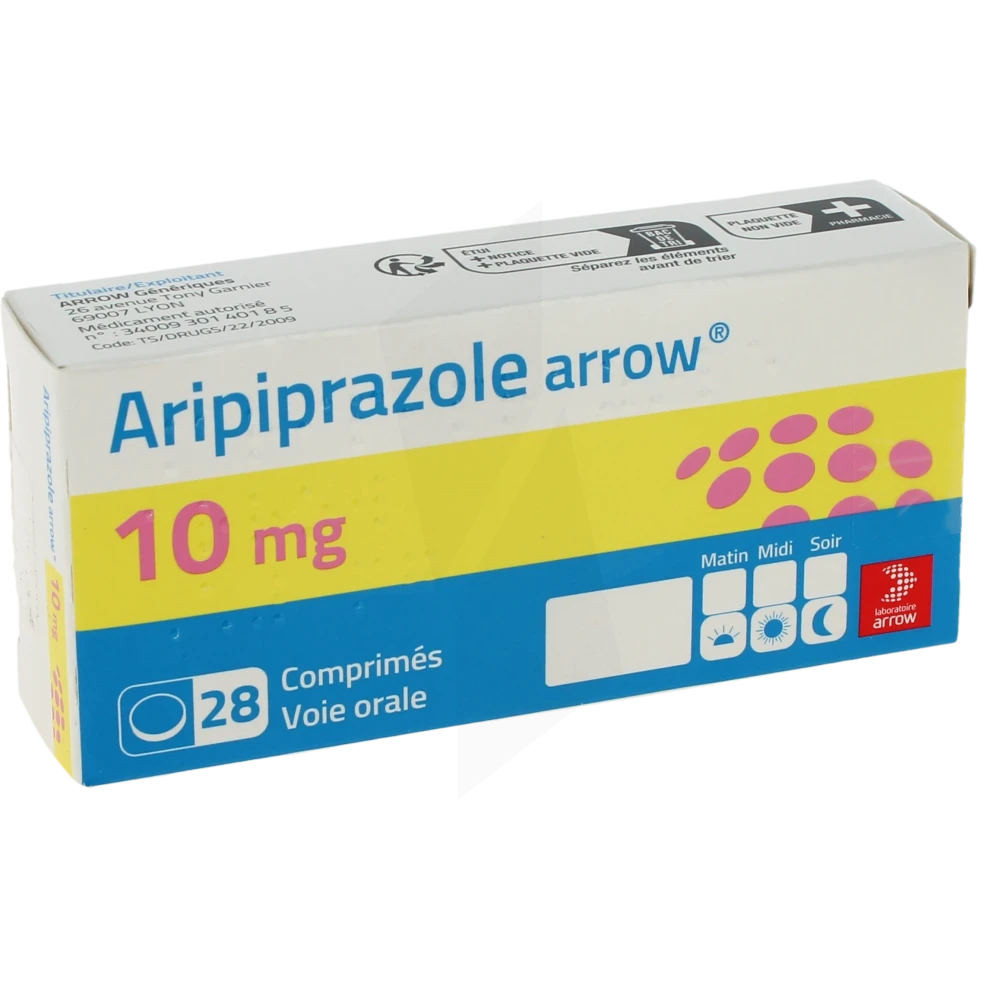 Aripiprazole Arrow 10 Mg, Comprimé