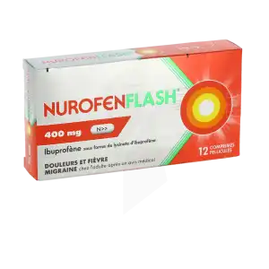 Nurofenflash 400 Mg, Comprimé Pelliculé à Ferney-Voltaire