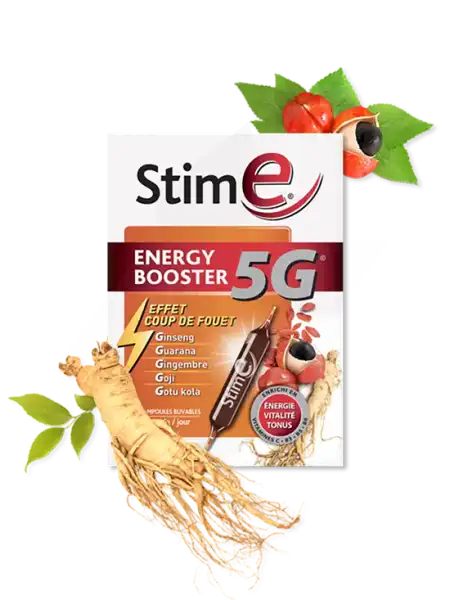 Nutreov Stim E Energy Booster 5g Solution Buvable 30 Ampoules/10ml