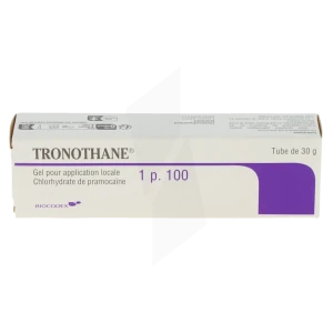 Tronothane 1 Pour Cent, Gel Pour Application Locale