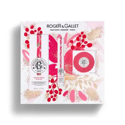 Roger & Gallet Rituel Parfumé Bienfaisant Gingembre Rouge Coffret à LA VALETTE DU VAR