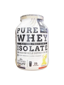 Eric Favre Pure 100% Isolate Nouvelle Génération 2kg Saveur Banane