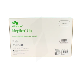Mepilex Up Pans Hydroc Silic 10x21cm B/10