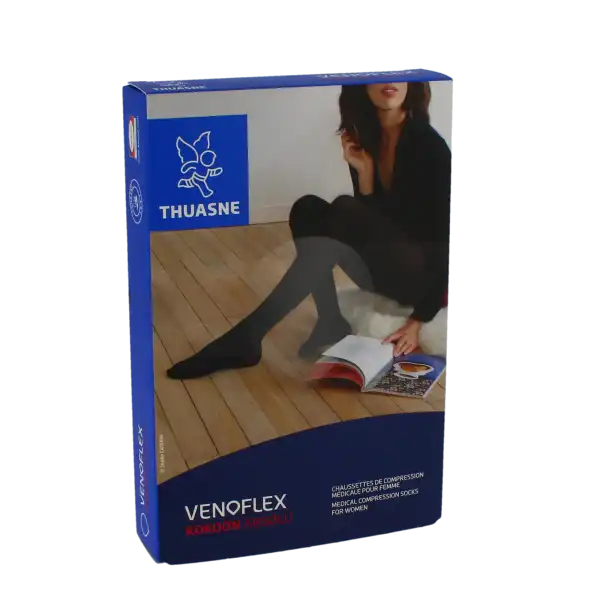 Venoflex Kokoon Absolu 2 Chaussette Femme Beige Naturel Taille 3n