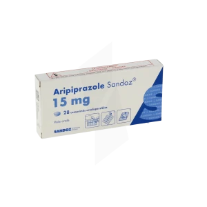 Aripiprazole Sandoz 15 Mg, Comprimé Orodispersible