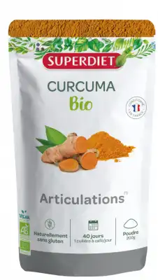 Superdiet Curcuma Bio Poudre Pot/200g à Bourges