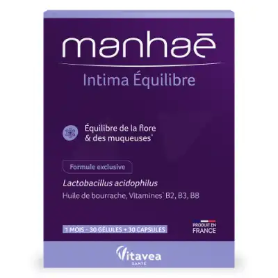 Nutrisanté Manhae Intima Equilibre Gélules + Caps B/30+30 à Ploermel