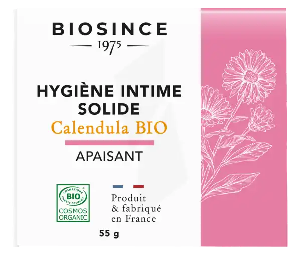 Biosince 1975 Hygiène Intime Solide Calendula Bio Apaisant 55g