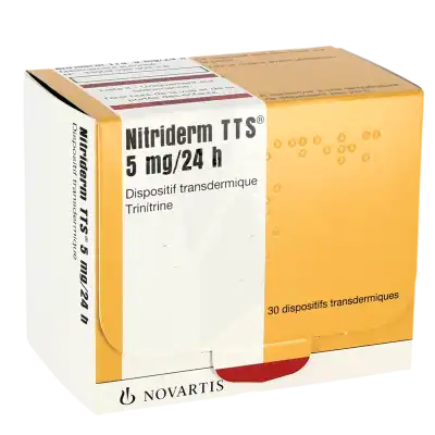Nitriderm Tts 5 Mg/24 H, Dispositif Transdermique à TOULOUSE
