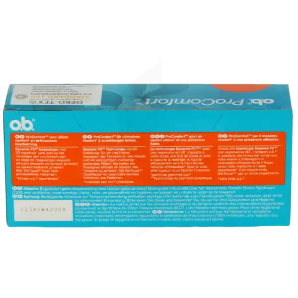 O.b. Procomfort Super 16 Tampons