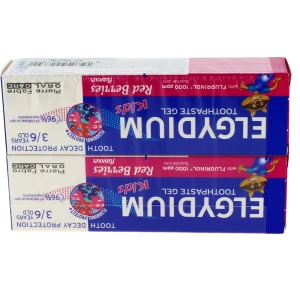 Elgydium Kids Protection Caries Pâte Dentifrice Grenadine 2t/50ml
