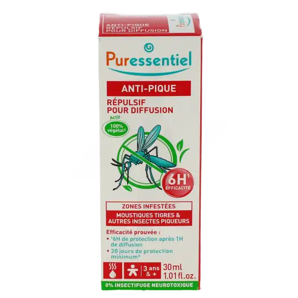 Puressentiel Anti-pique Liquide Répulsif Pour Diffusion Fl/30ml