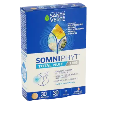 Santé Verte Somniphyt Total Nuit 1mg Comprimés B/30