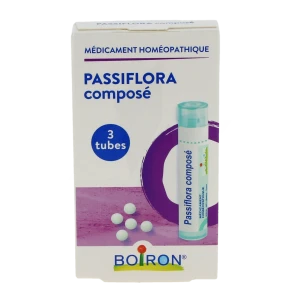 Boiron Passiflora Compose Granules 3tube De 4g