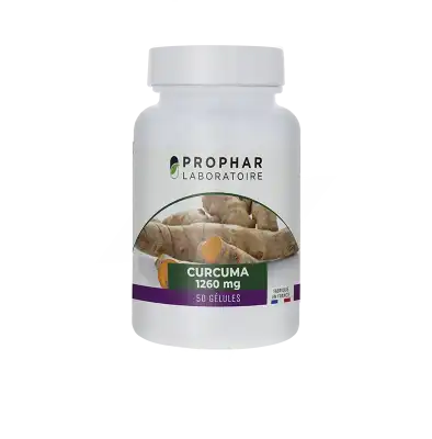 Prophar Curcuma Rhizome Gélules 50